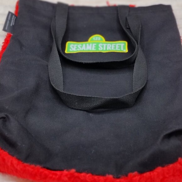 Sesame Street Elmo Red Plush Bag / Tote - Picture 4 of 6